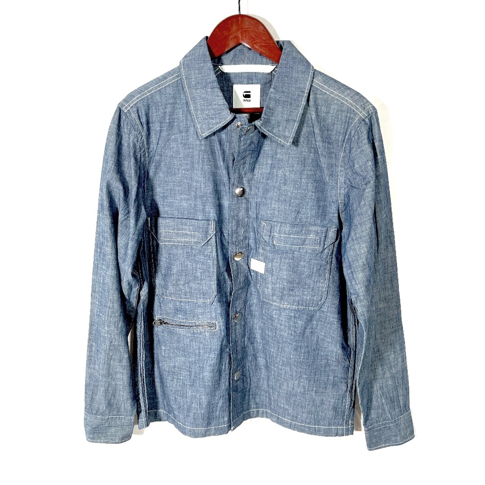 G Star Raw Mens Demin Chore Jacket